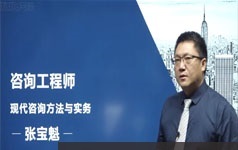 注册咨询工程师考证现代咨询方法与实务精讲班视频课程