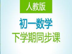 人教版初一数学下学期课堂同步辅导教学视频(DZ教育 45讲)