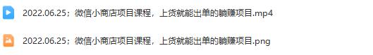 微信小商店项目课程：教你如何上货就能出单的躺赚项目