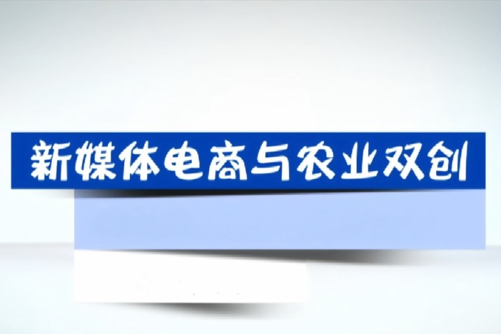 新媒体电商与农业双创