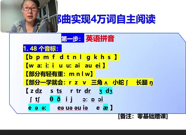 杨妈零基础英语速成：100短句+单词
