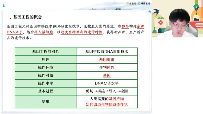 2025高二生物提升班：细胞工程+基