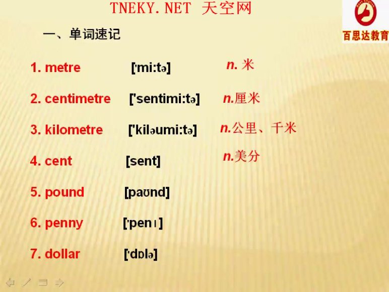 小学英语1000词汇速成课 - 百思